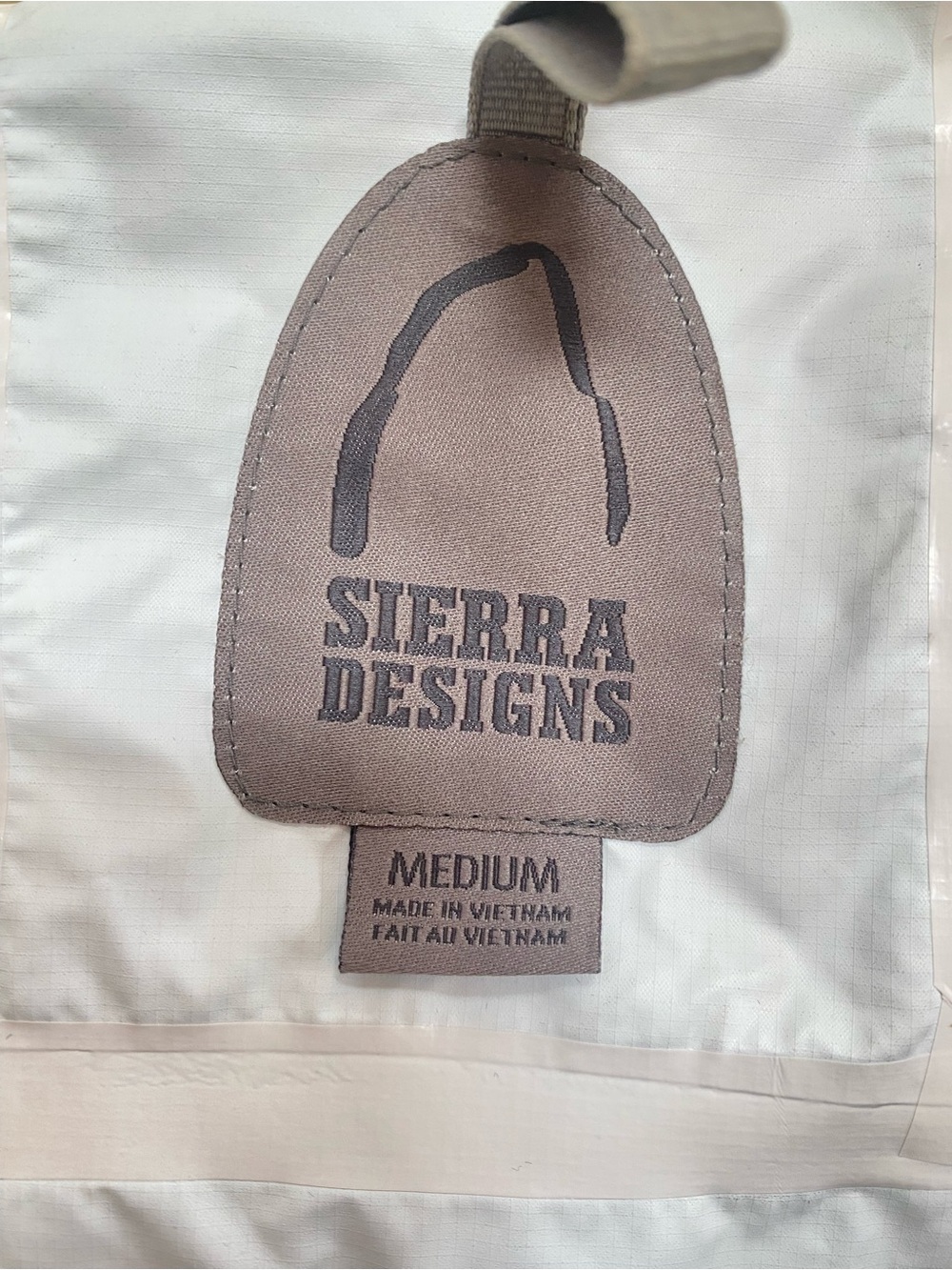 Sierra Designs Hurricane Waterproof Hooded Jacket Lightweight Rain Coat sz M - Picture 4 of 9